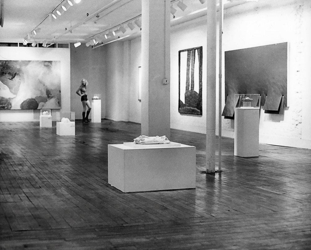 [FIG. 9]

Installation view taken by Hannah Wilke of

Ten Painters and One Sculptor at Feigen Downtown, 1971

Image: Hannah Wilke Collection &amp; Archive, Los Angeles